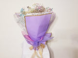 Natural Dried Rainbow Baby's Breath Lavender Bouquet (Korean Style)