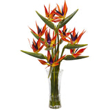 Large Birds Of Paradise In Vase