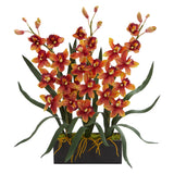 Cymbidium Orchid Artificial Arrangement