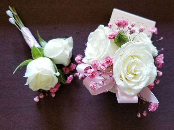 Father & Daughter Dance Boutonniere and Corsage