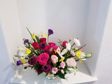 CUSTOM DESIGN – Option of Bouquet, Basket, or Vase