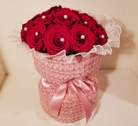 Red Rose Russian Round Bouquet