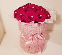 Red Rose Russian Round Bouquet