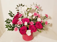 Happy VDay Red roses arrangement 