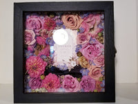 3D Preserved Bouquet & Boutonniere in Shadow Box