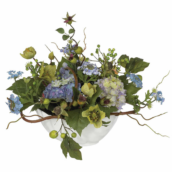 Artificial Hydrangea Arrangement