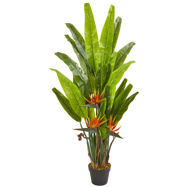 4.5’ Bird Of Paradise Artificial Plant