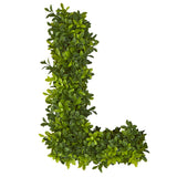 “LOVE” Boxwood Artificial Wall Decoration (Indoor/Outdoor)