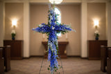 Blue Delphinium Cross