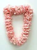 Double Pink Carnations Lei