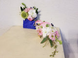 Designer's Choice Pocket Squares Boutonniere and corsage