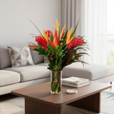 Fuego - Tropical Glass Vase Arrangement: A Mother’s Day Escape