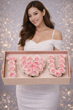 Love in bloom with roses box. The I love you rose arrangement features 30 or more stunningly real roses. 