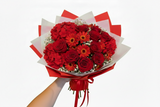 Monochromatic Symphony Seasonal Bouquet