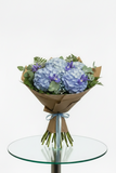 Monochromatic Symphony Hydrangeas Bouquet