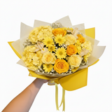 Monochromatic Symphony Seasonal Bouquet