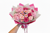 Monochromatic Symphony Seasonal Bouquet