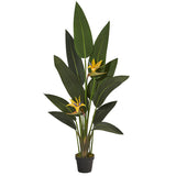 4.5’ Bird Of Paradise Artificial Plant