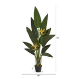 4.5’ Bird Of Paradise Artificial Plant