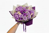 Monochromatic Symphony Seasonal Bouquet