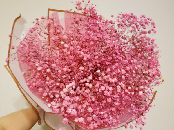 Pink Baby’s Breath Bouquet