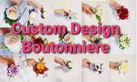 Custom Design Boutonniere