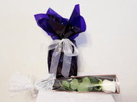 Single Rose Bouquet & Lindt Lindor Chocolates Truffles (50 Counts)