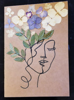 Handmade Pressed Flowers Cards