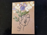 Handmade Pressed Flowers Cards