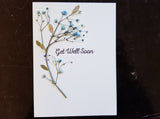 Handmade Pressed Flowers Cards