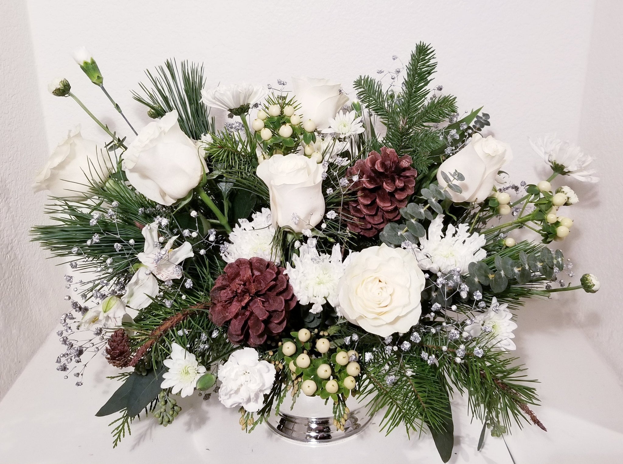 Standard White Christmas - 100% Designer Choice – LeLe Floral