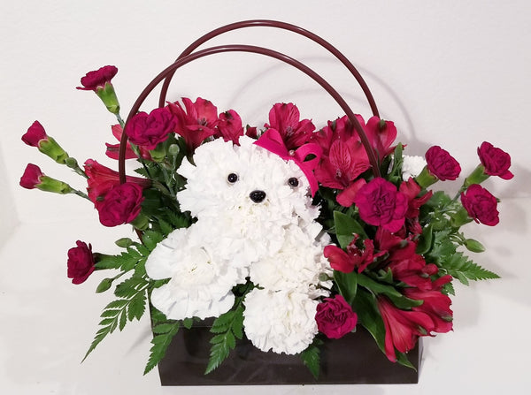 Love Pup - Modern Handbag Arrangement