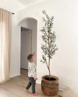 82” Olive Artificial Tree