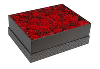 PURE RED ROMANTIC COLLECTION (PRESERVED FLOWERS BOX)