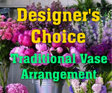 Multi-Color Traditional Vase Arrangement - Designer's Choice